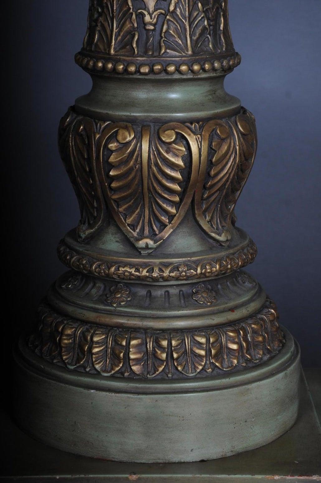 Classicist Free-Standing Chandelier/Floor Lamp, 20th Century, Karl Lagerfeld For Sale 8