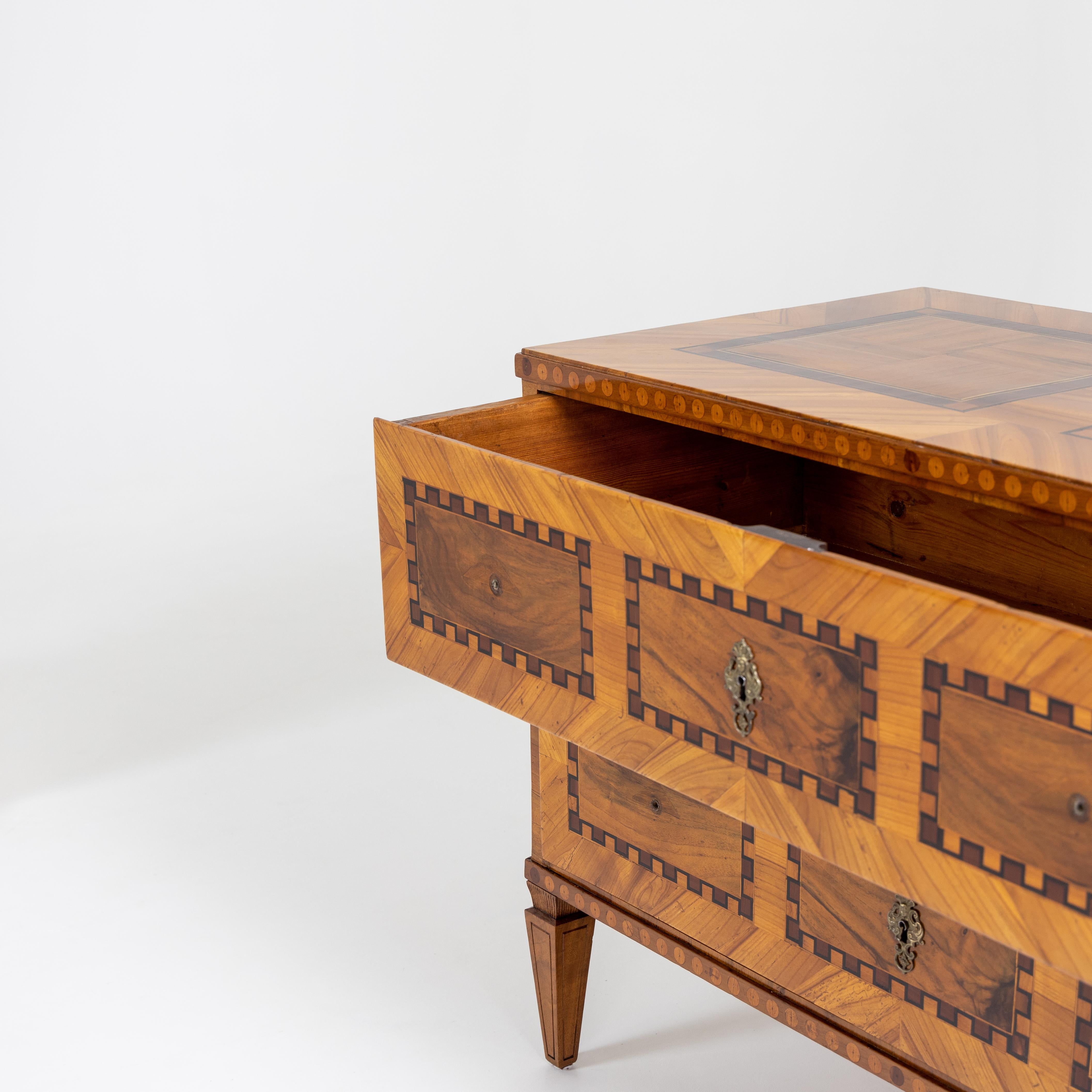 Classicistic Chest of Drawers, South German, c. 1790 8