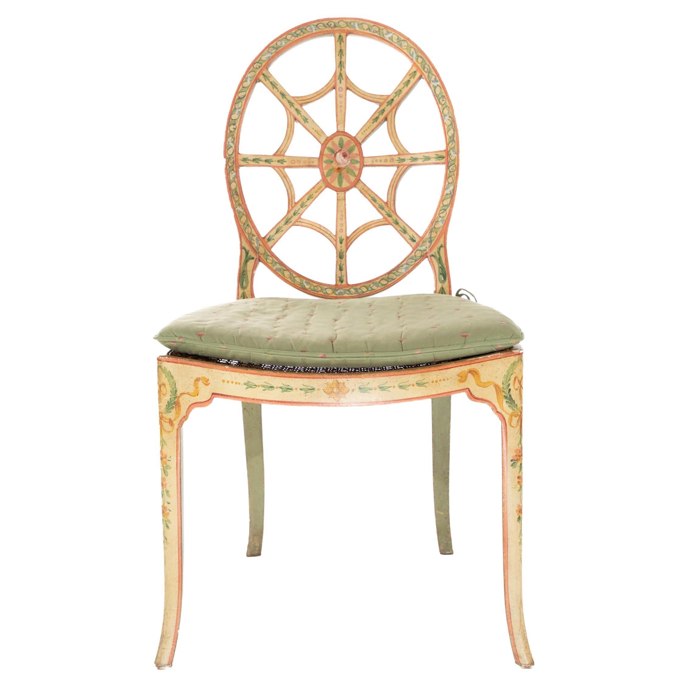 Classico Wooden Side Chair by Patina For Sale