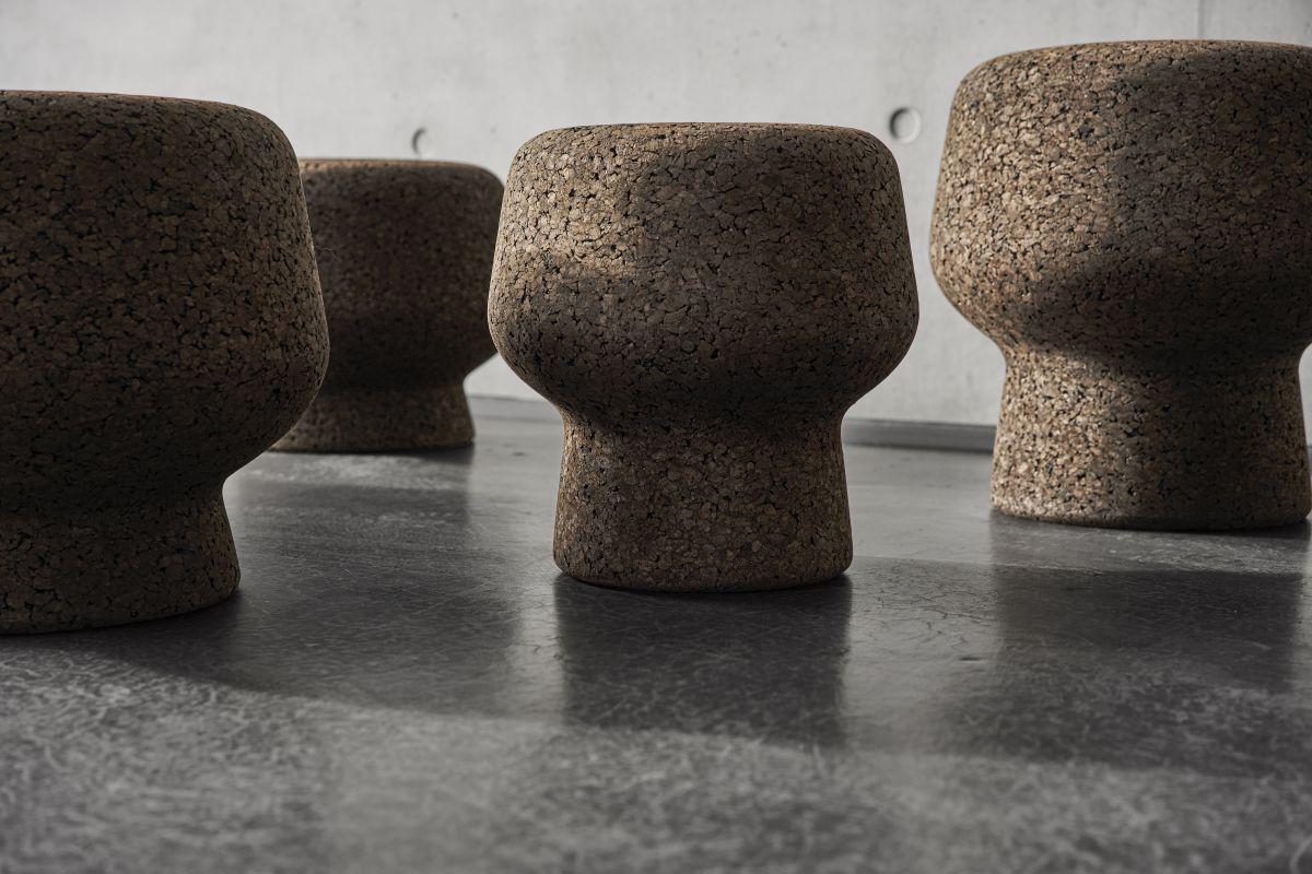 ClassiCon #2 Cork Side Table by Herzog & de Meuron in STOCK For Sale 2