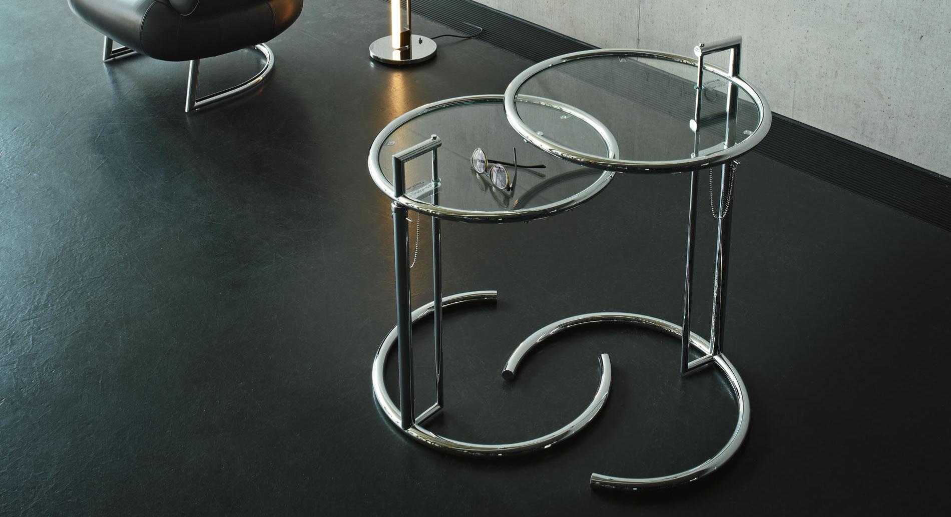 ClassiCon Adjustable  E 1027 Table  by Eileen Gray in STOCK 4