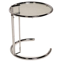 ClassiCon Adjustable Table E1027 Glass Table Side Table