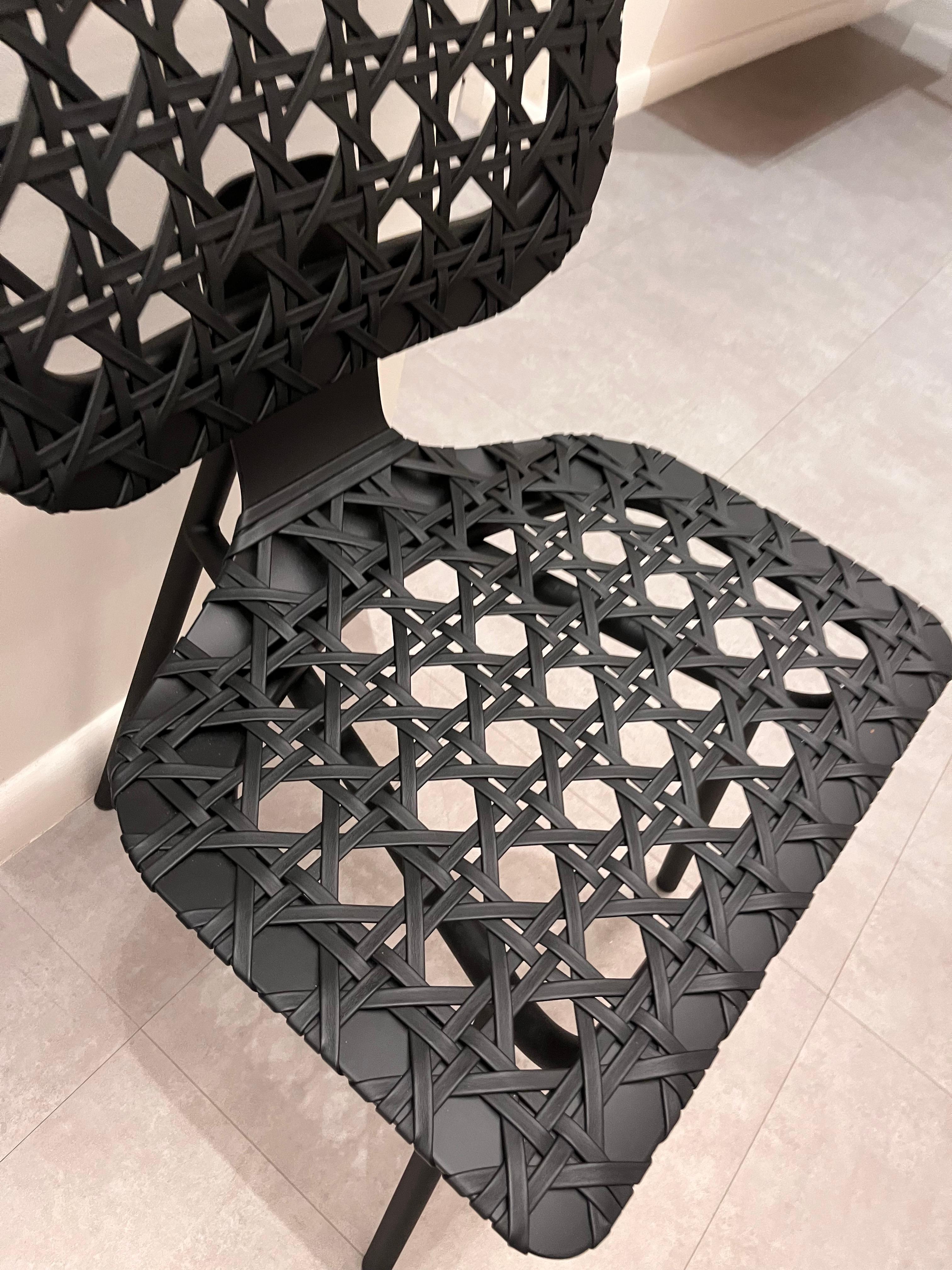 German ClassiCon Aërias Leather Chair by Tilla Goldberg  Ippolito Fleitz Group in STOCK For Sale