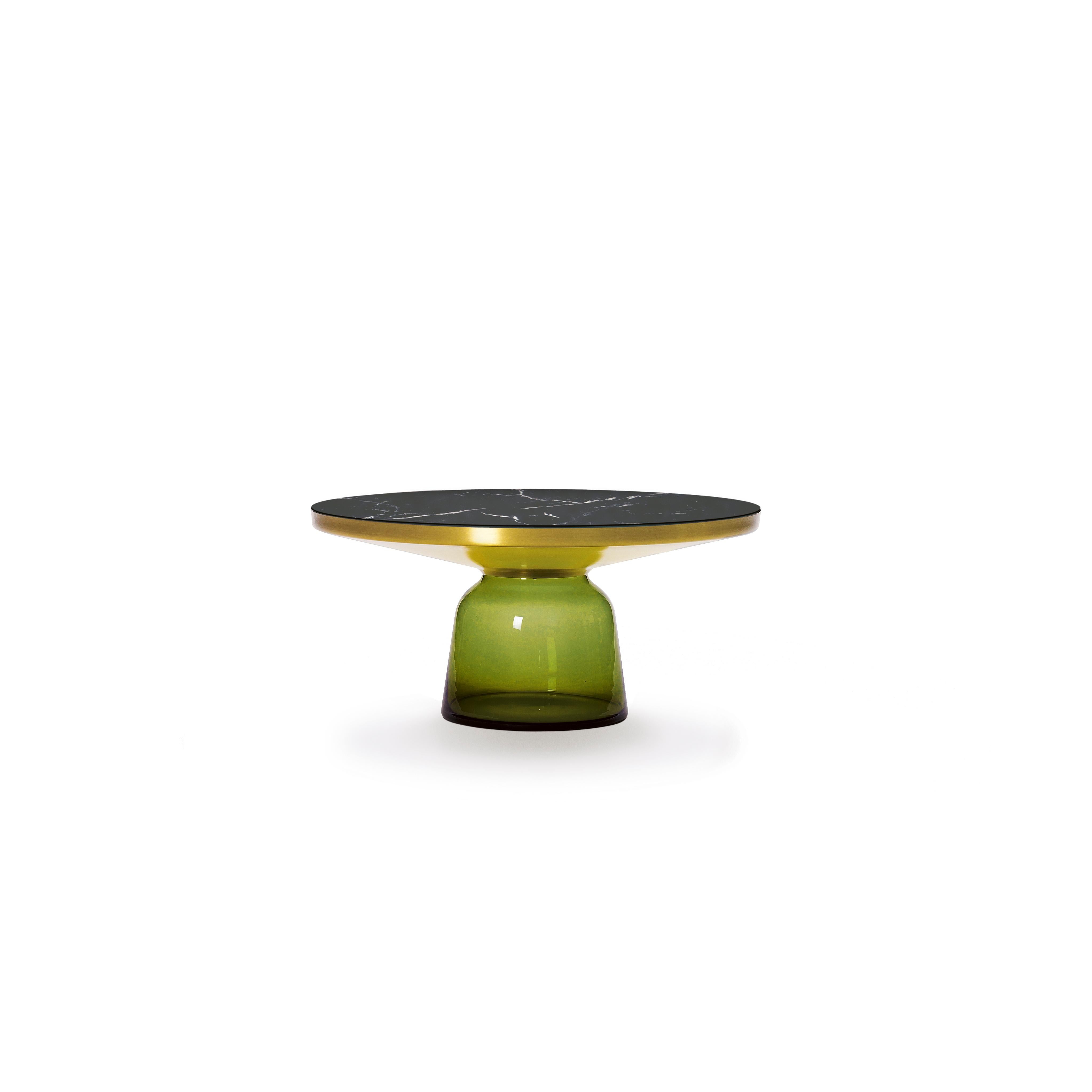 ClassiCon Bell Coffee Table in Olive Green by Sebastian Herkner  For Sale 5