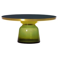 ClassiCon Bell Coffee Table in Olive Green by Sebastian Herkner 