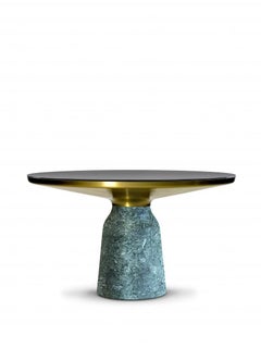 ClassiCon Bell Dining Table by Sebastian Herkner, Verde Guatemala Marble Base