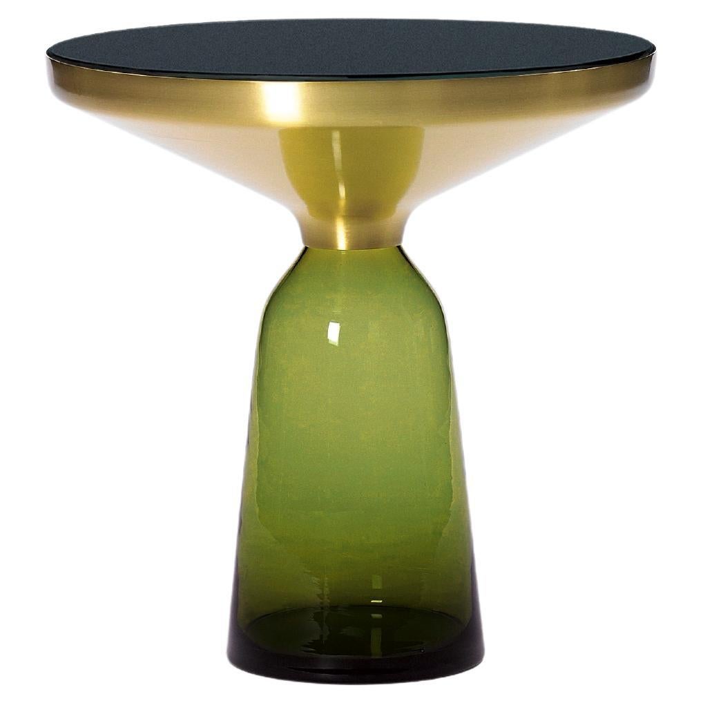 ClassiCon Bell Olive Side Table by Sebastian Herkner  For Sale