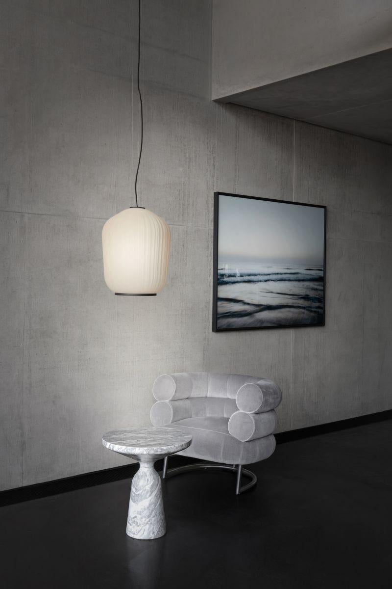 Table d'appoint ClassiCon Bell en marbre vert massif Guatemable de Sebastian Herkner en vente 5