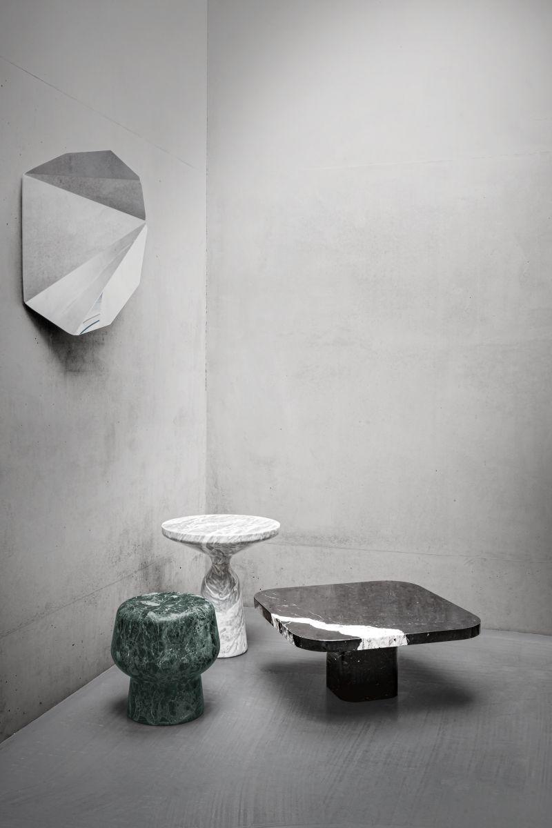ClassiCon Bell Solid Marble Side Table by Sebastian Herkner For Sale 9