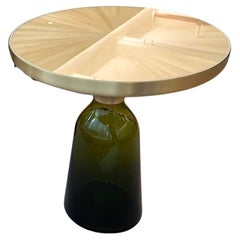 ClassiCon Bell Straw Marquetry Table by Sebastian Herkner in STOCK