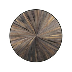 ClassiCon Bell Straw Marquetry Table by Sebastian Herkner