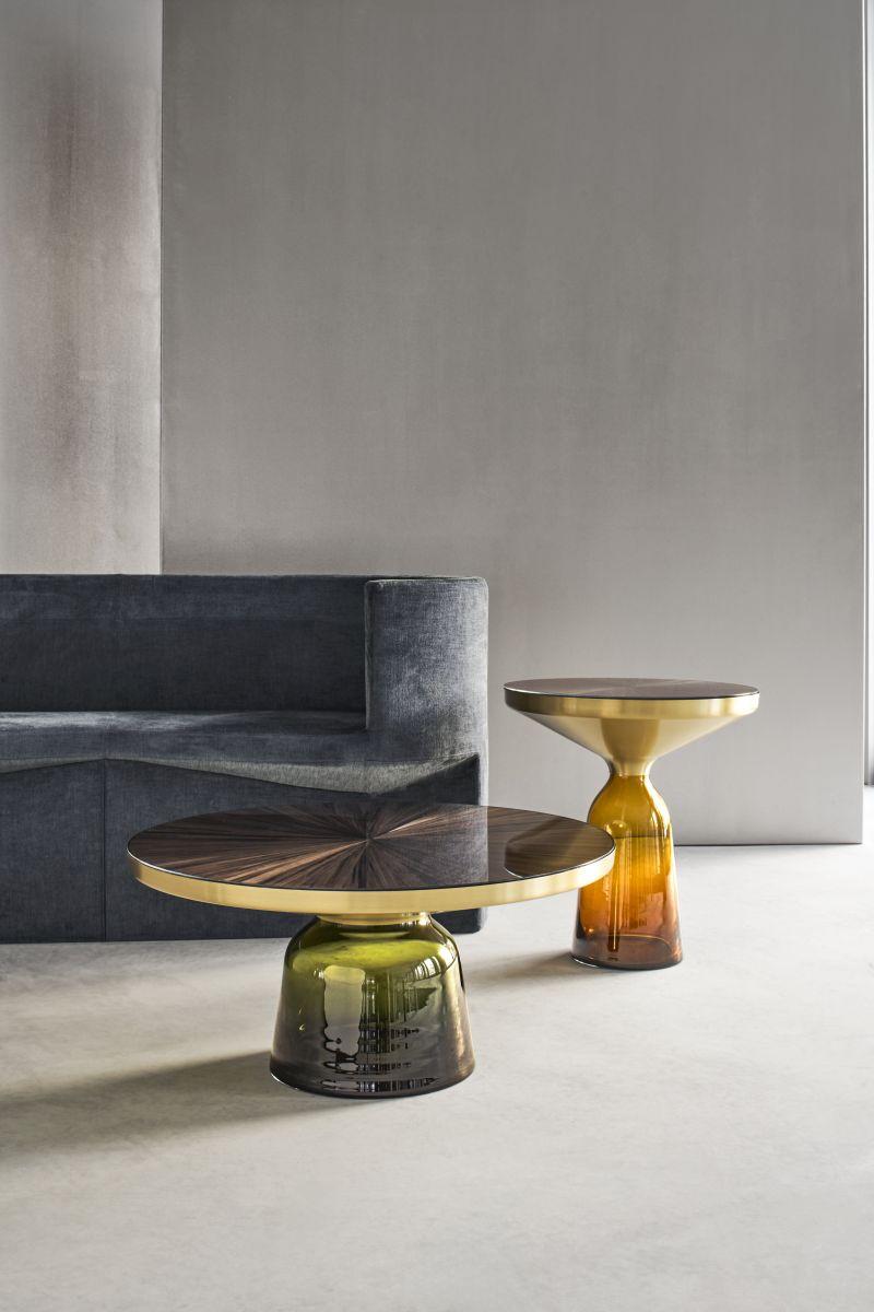 XXIe siècle et contemporain Table ClassiCon Bell Straw Marqueterie de Sebastian Herkner en vente