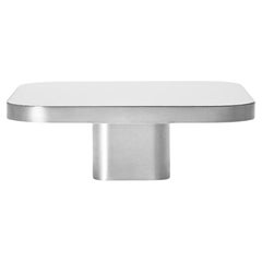 ClassiCon Bow Coffee Table No. 2 by Guilherme Torres, Aluminium & Mirror Glass