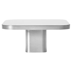 ClassiCon Bow Coffee Table No. 3 by Guilherme Torres, Aluminium & Mirror Glass