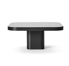 ClassiCon Bow Coffee Table No. 3 by Guilherme Torres, Black Steel & Glass