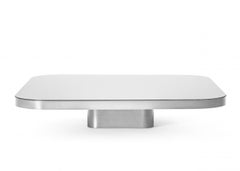 ClassiCon Bow Coffee Table No. 4 by Guilherme Torres, Aluminium & Mirror Glass