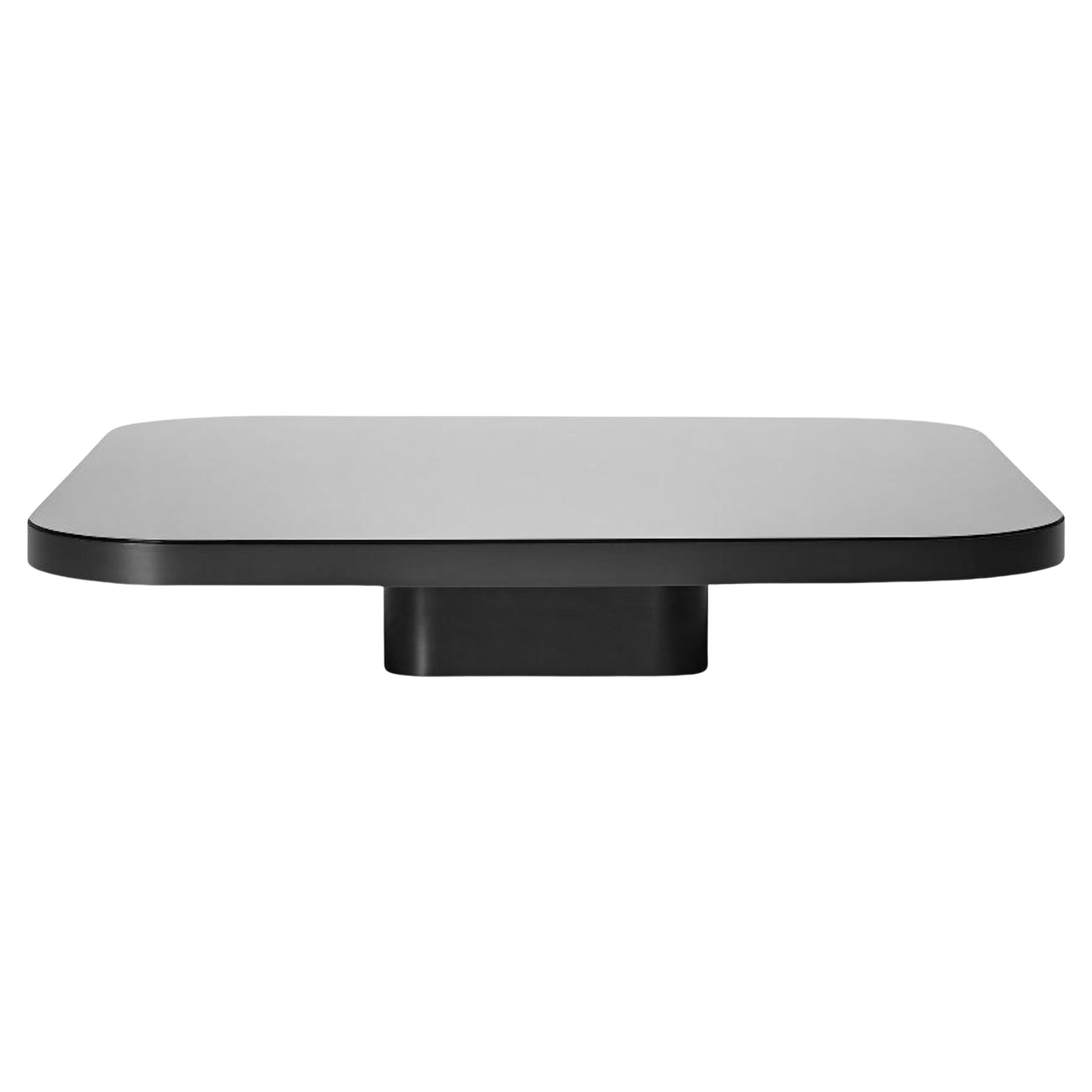 ClassiCon Bow Coffee Table No. 4 par Guilherme Torres, Acier noir et verre