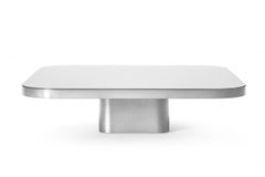 ClassiCon Bow Coffee Table No. 5 by Guilherme Torres, Aluminium & Mirror Top