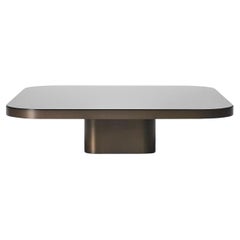 ClassiCon Bow Coffee Table No. 5 by Guilherme Torres, Burnished Brass & Black