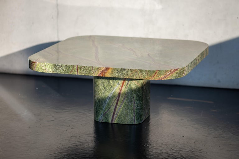 Inspired by 1970s lines and designs, Brazilian Guilherme Torres presents a side table or coffee table of casual elegance. Generous in its format and flexible in its combinations, the Bow Table invites unconventional spatial solutions making it a