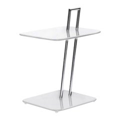 ClassiCon Classic White Occasional Table Designed by Eileen Gray