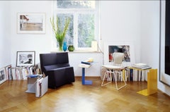 ClassiCon Diana E Side Table in Grey Blue by Konstantin Grcic
