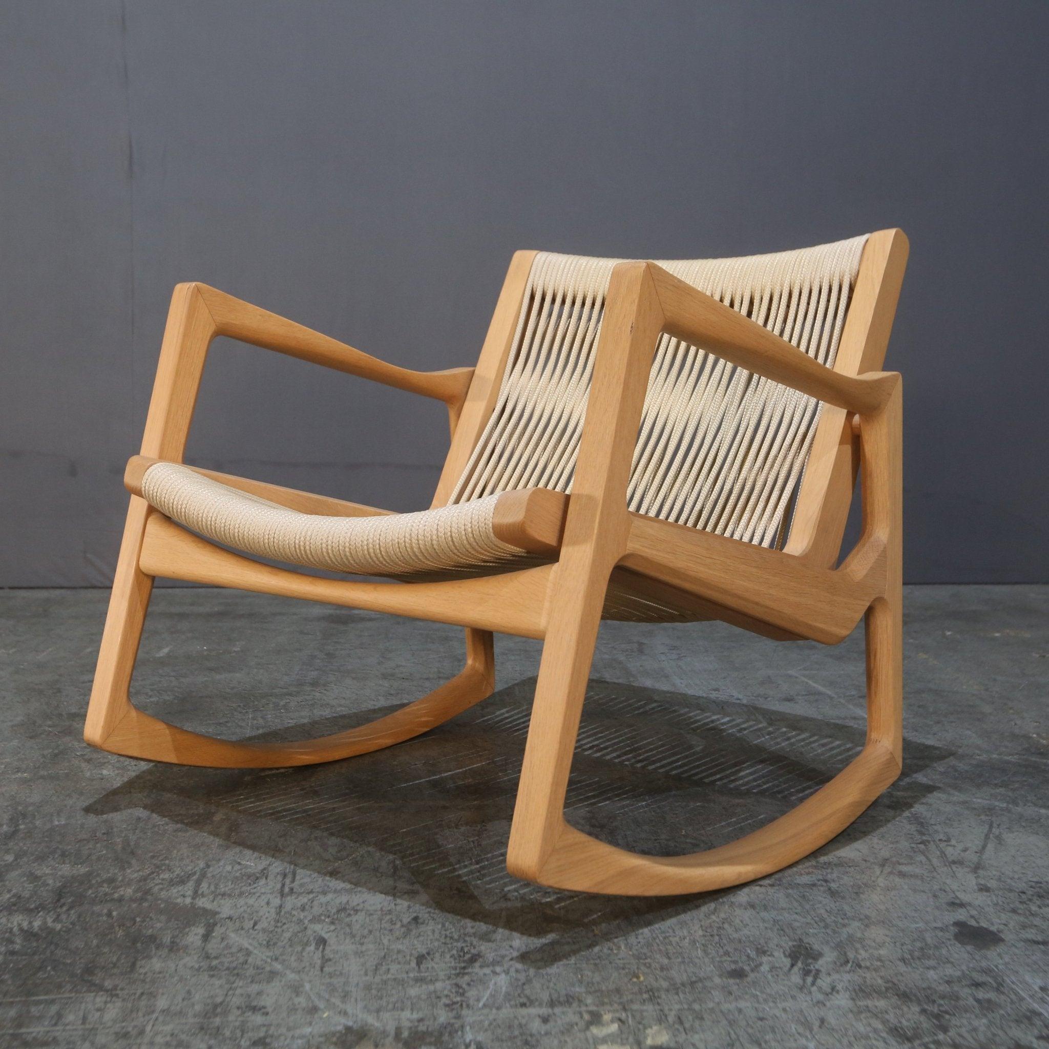 German ClassiCon Euvira Rocking Chair by Jader Almeida