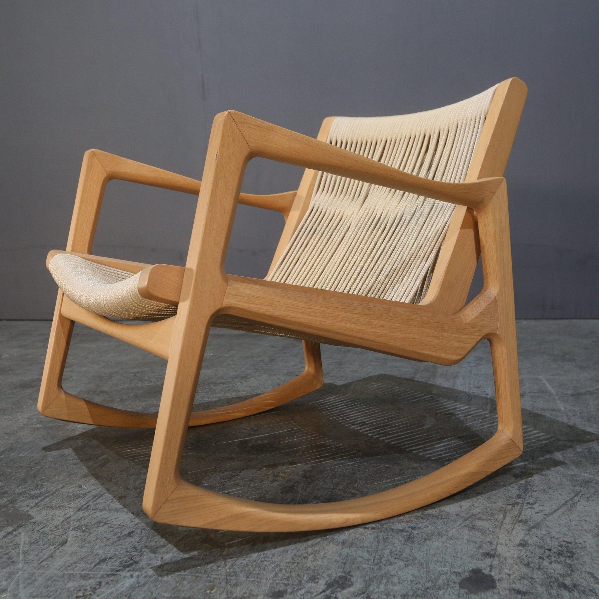 Contemporary ClassiCon Euvira Rocking Chair by Jader Almeida