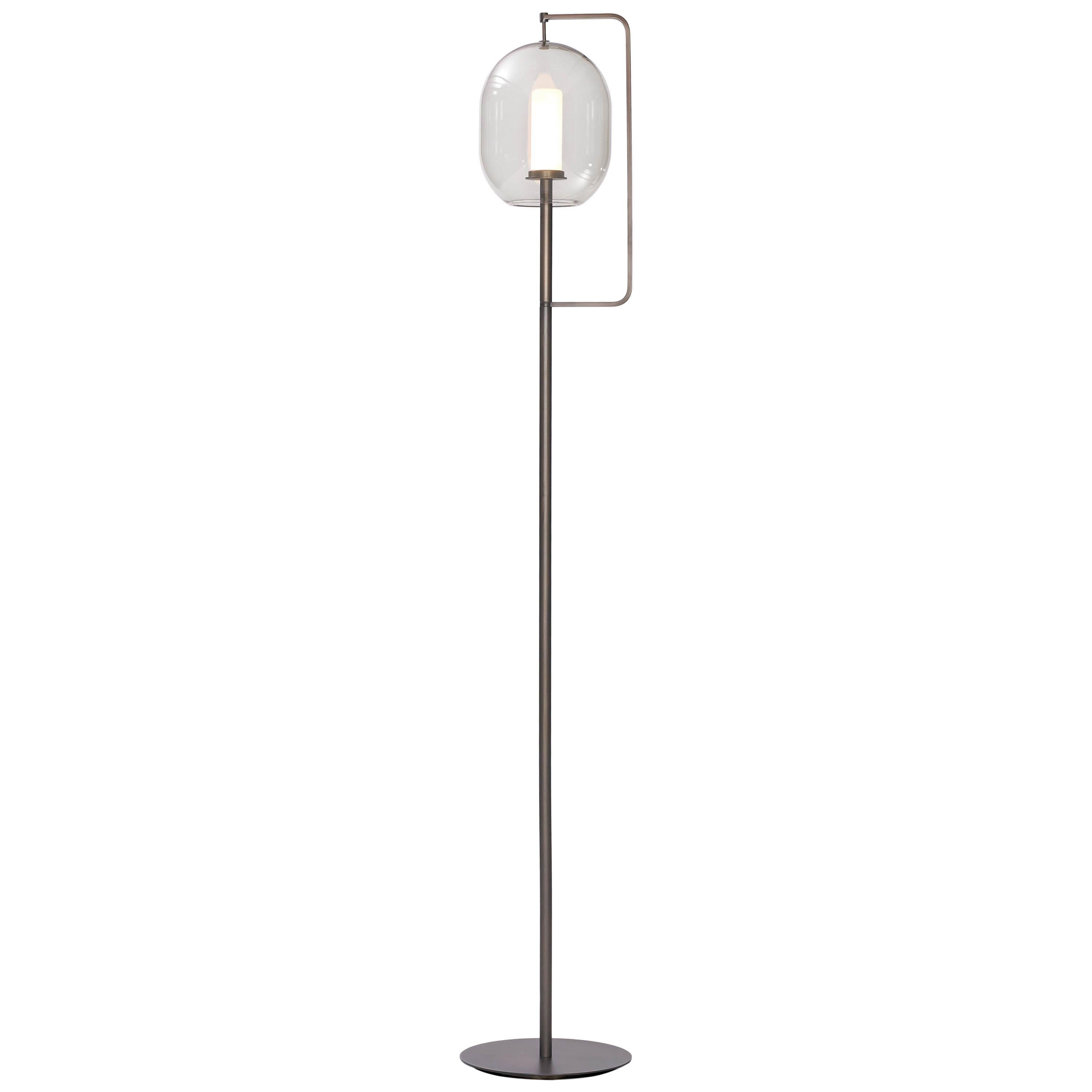 Lampadaire haut ClassiCon en laiton bruni de Neri&Hu