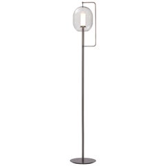 ClassiCon Lantern Light Tall Floor Lamp in Burnished Brass by Neri&Hu