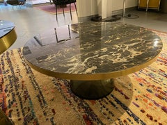 Classicon Nero Portoro Marble Top Bell Coffee Table by  Sebastian Herkner