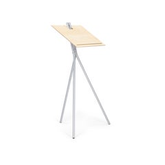 ClassiCon Notos Standing Desk in Maple and Chrome by Thomas Kühl & Andreas Krob