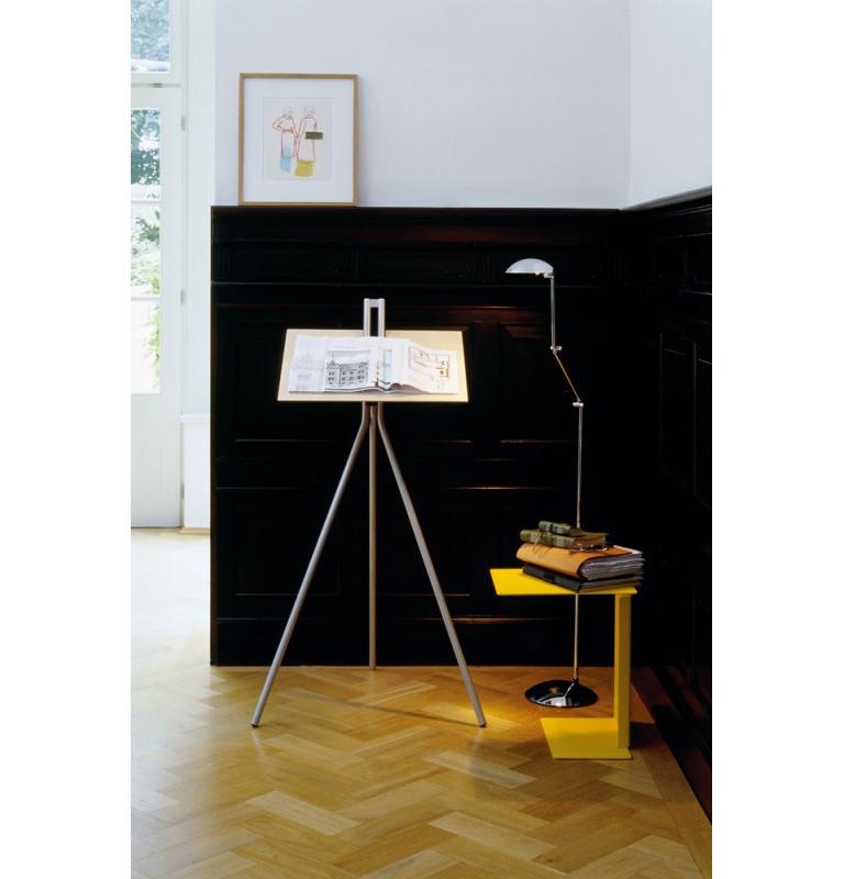 Modern ClassiCon Notos Standing Desk in Maple and Chrome by Thomas Kühl & Andreas Krob For Sale