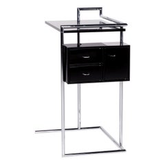 ClassiCon Petite Coiffeuse Metal Sideboard Black Dressing Table Dressing Table