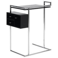 Tavolo ClassiCon Petite Coiffeuse in nero di Eileen Gray