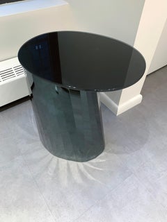ClassiCon Pli High Black Side Table designed  by Victoria Wilmotte