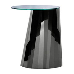 ClassiCon Pli High Black Side Table designed  by Victoria Wilmotte