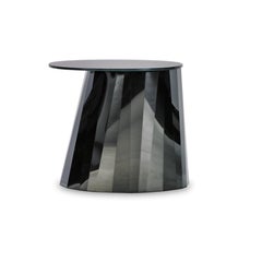 ClassiCon Pli Low Side Table in Black by Victoria Wilmotte