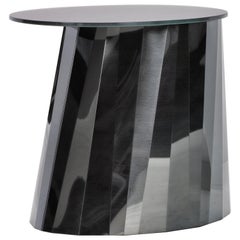Tavolino basso ClassiCon Pli in nero di Victoria Wilmotte