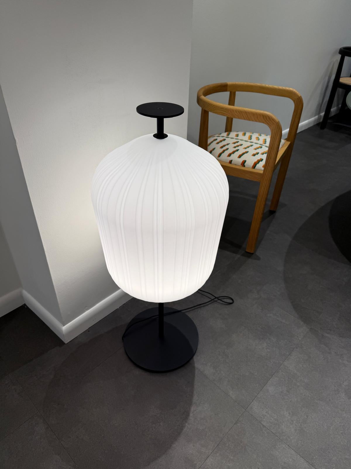 Aluminum ClassiCon Plissee Dimmable  Floor Lamp by Sebastian Herkner in STOCK For Sale