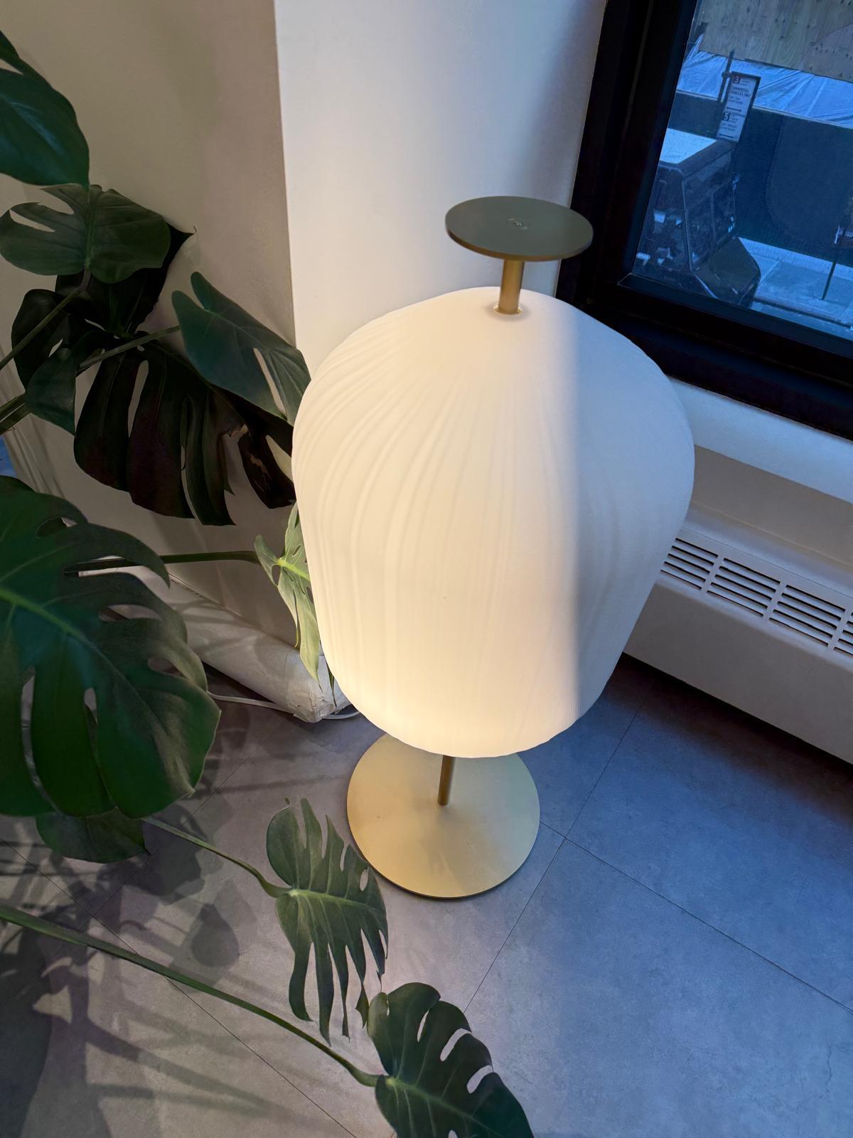 Aluminium ClassiCon Plissee à gradation  Lampadaire Sebastian Herkner en stock en vente