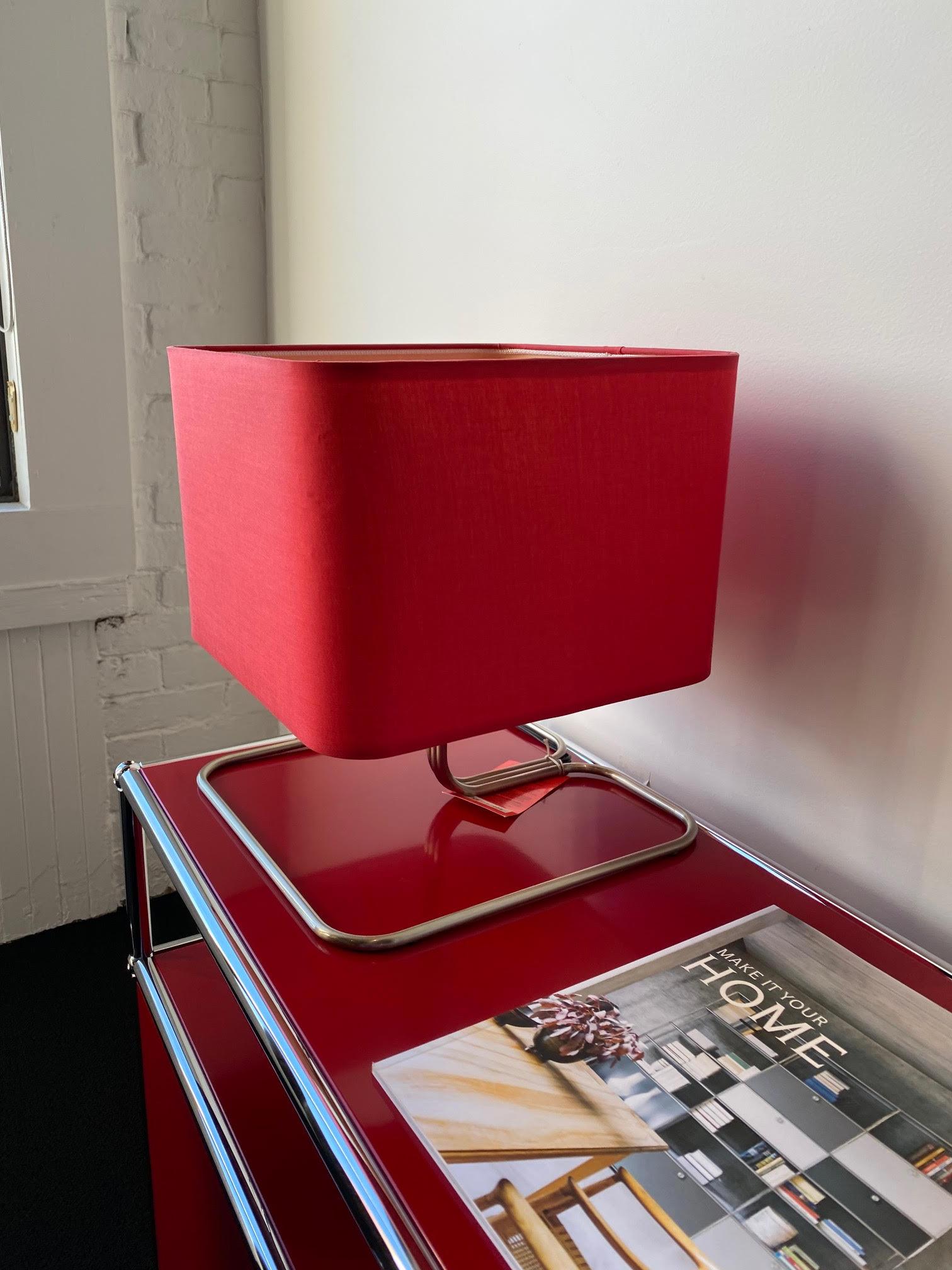 Contemporary ClassiCon Red Lampetia Table Lamp