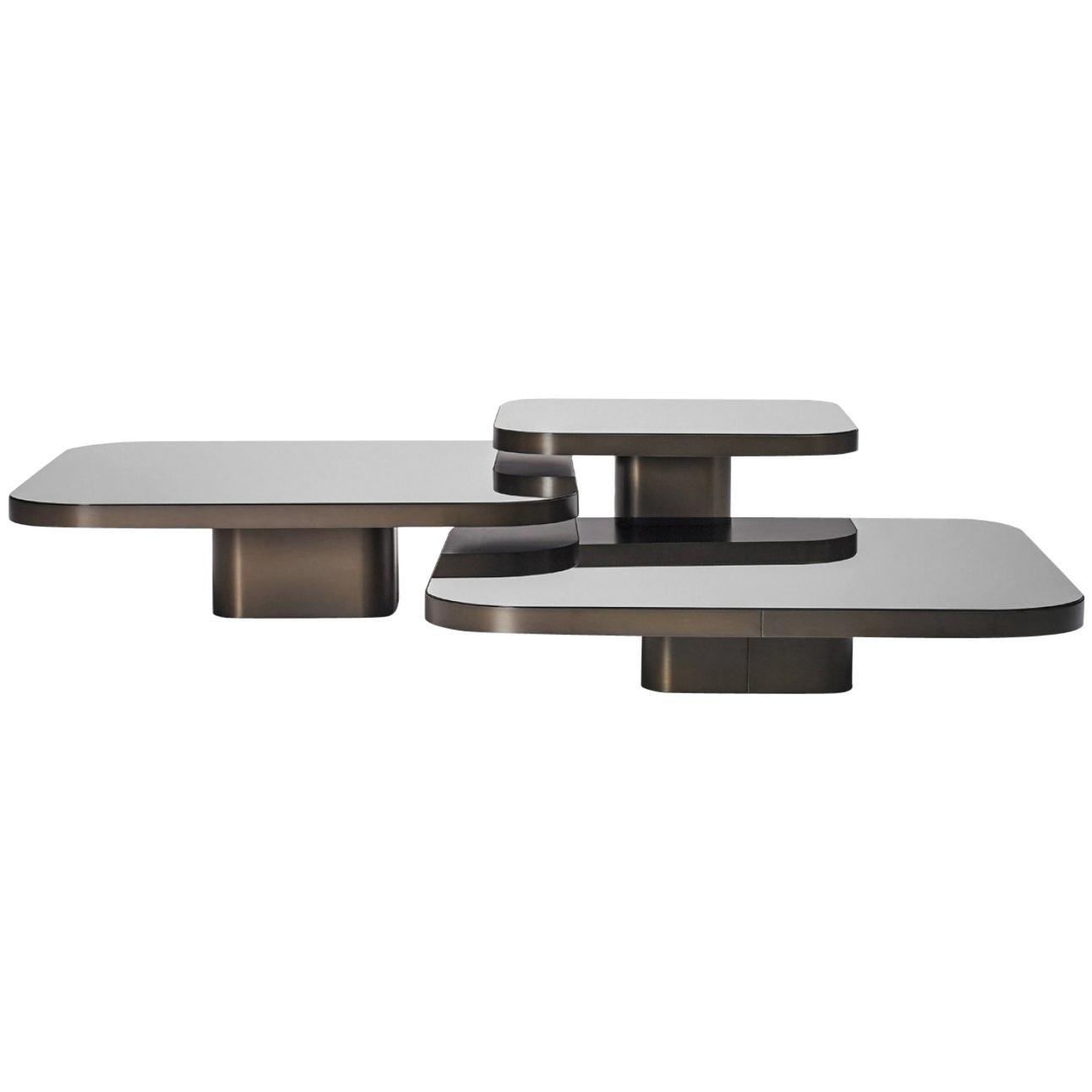 Mesa de centro ClassiCon Set de 3 arcos by Guilherme Torres
