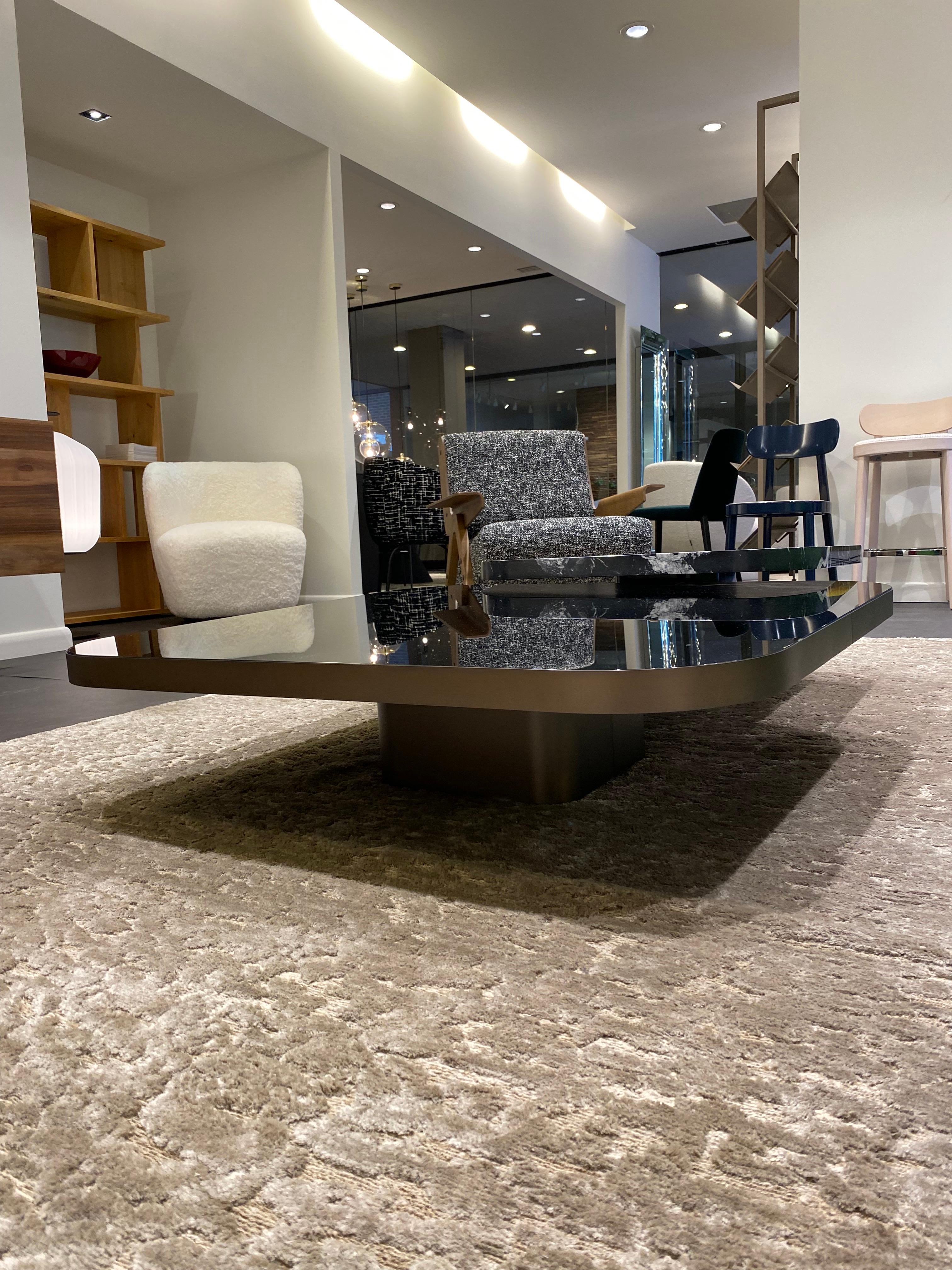 ClassiCon Set of Two Bow Coffee Tables Designed by Guilherme Torres in STOCK In Excellent Condition In New York, NY