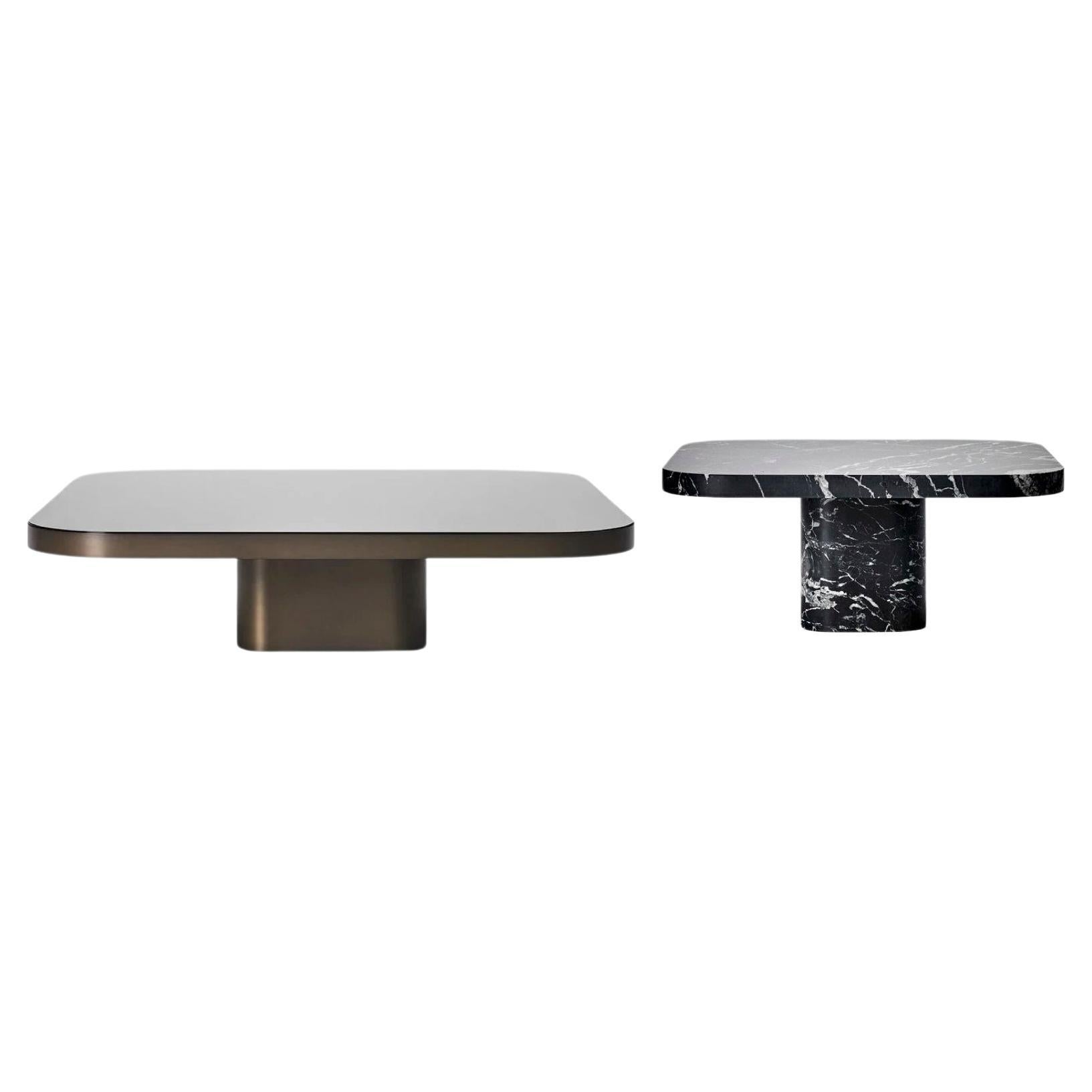 ClassiCon Set of Two Bow Coffee Tables Designed by Guilherme Torres in STOCK