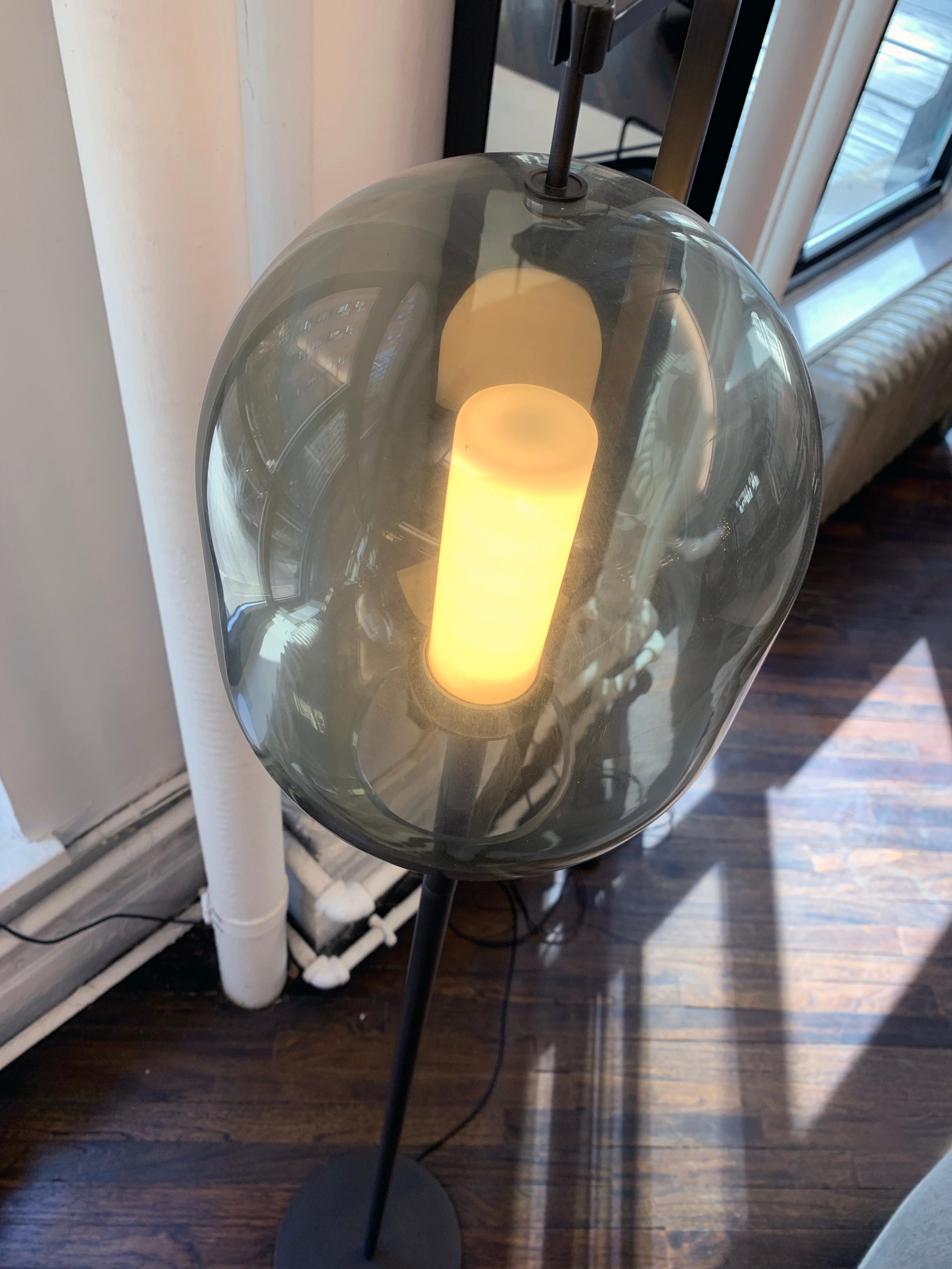 ClassiCon Set of Two  Lantern Light Floor Lamps 3