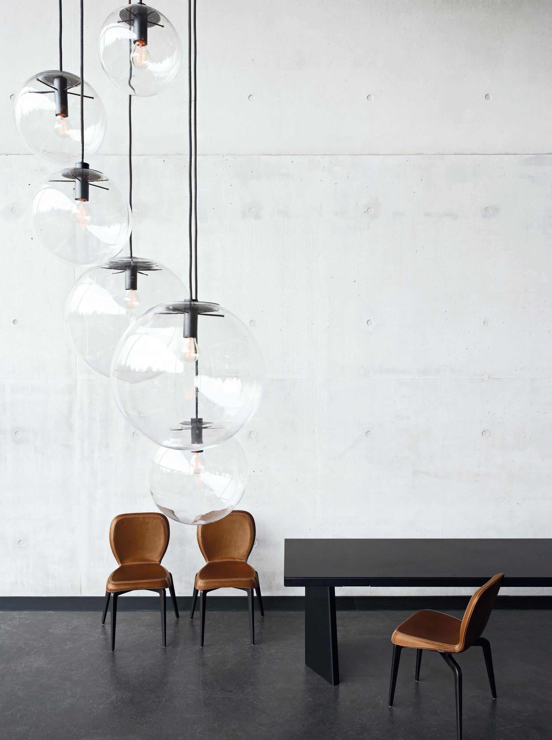 XXI secolo e contemporaneo Lampada a sospensione ClassiCon Small Selene in rame di Sandra Lindner in vendita