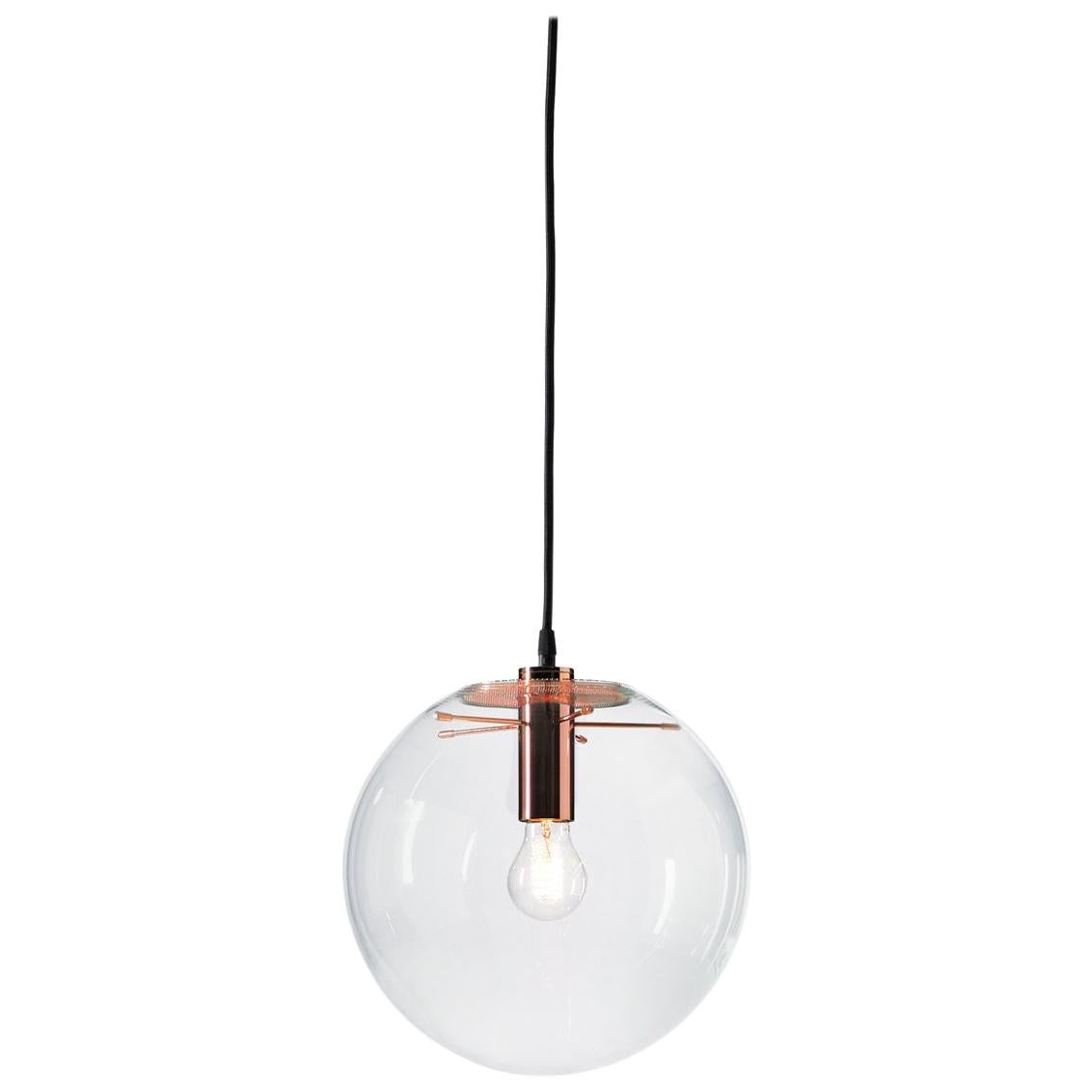 Petite lampe suspendue Selene ClassiCon en cuivre de Sandra Lindner