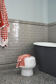 ClassiCon  Solid Bianco Carrara Marble Cork Table by Herzog & de Meuron