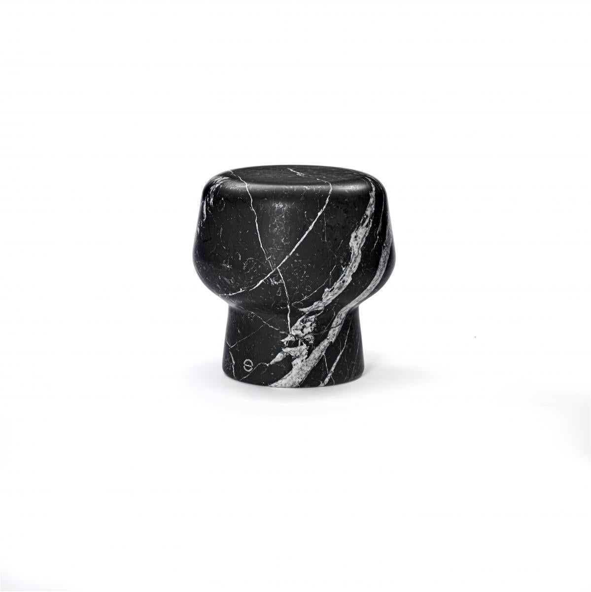 ClassiCon  Solid Nero Marquina Marble Cork Table by Herzog & de Meuron For Sale 6